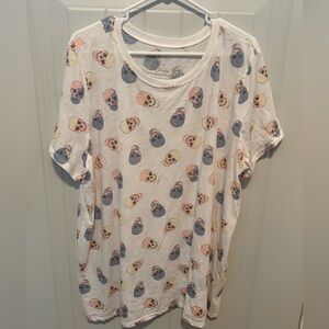 Torrid Classic Fit White T-Shirt